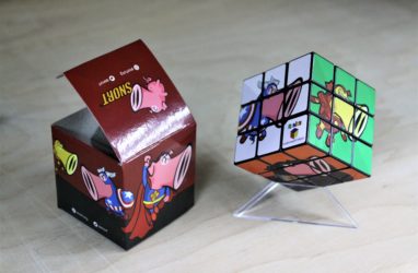 Super Mario's Event Giveaway for Clients - Rubik's for Brand Communication