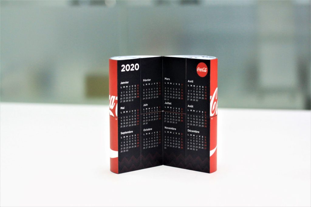CocaCola Calendar for distribution Partners Intermed Asia